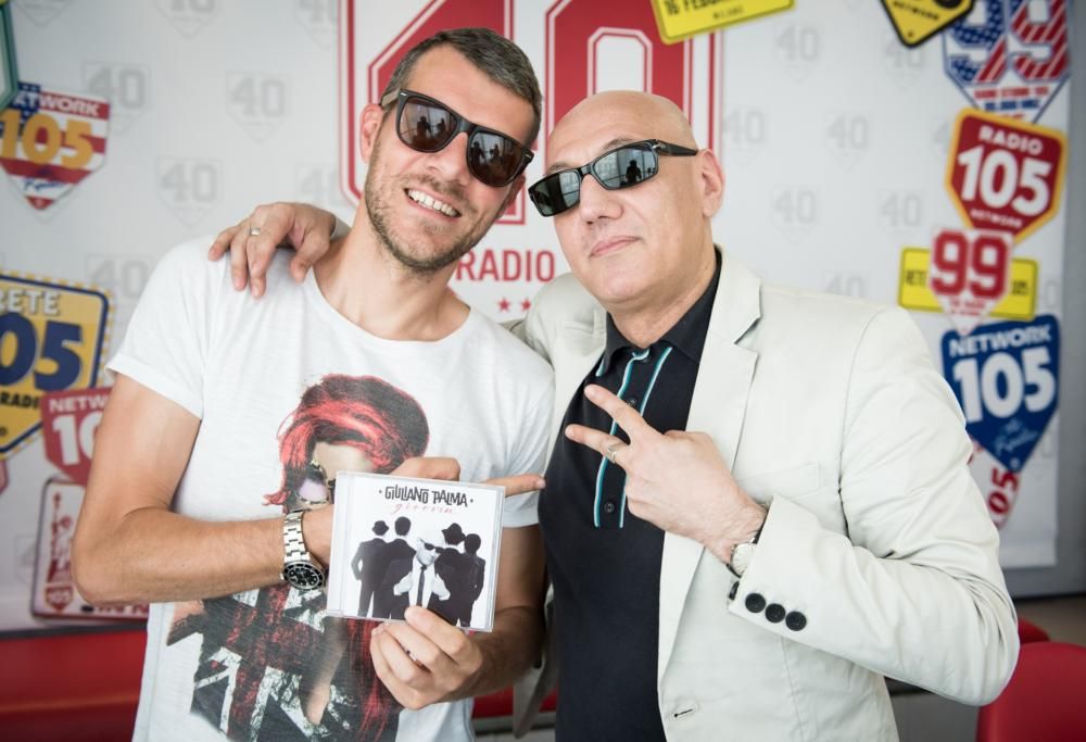 Giuliano Palma ospite di Max Brigante a 105 MI CASA