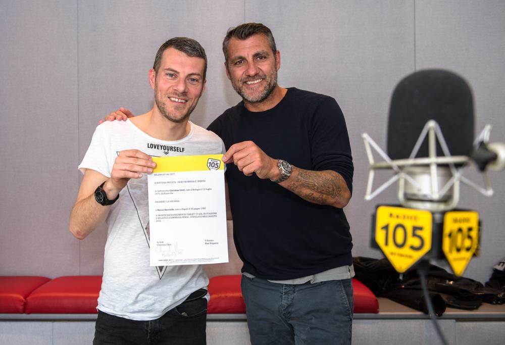 Nella Casa di Max Brigante, Bobo Vieri ci svela la scommessa fatta con Marco Borriello