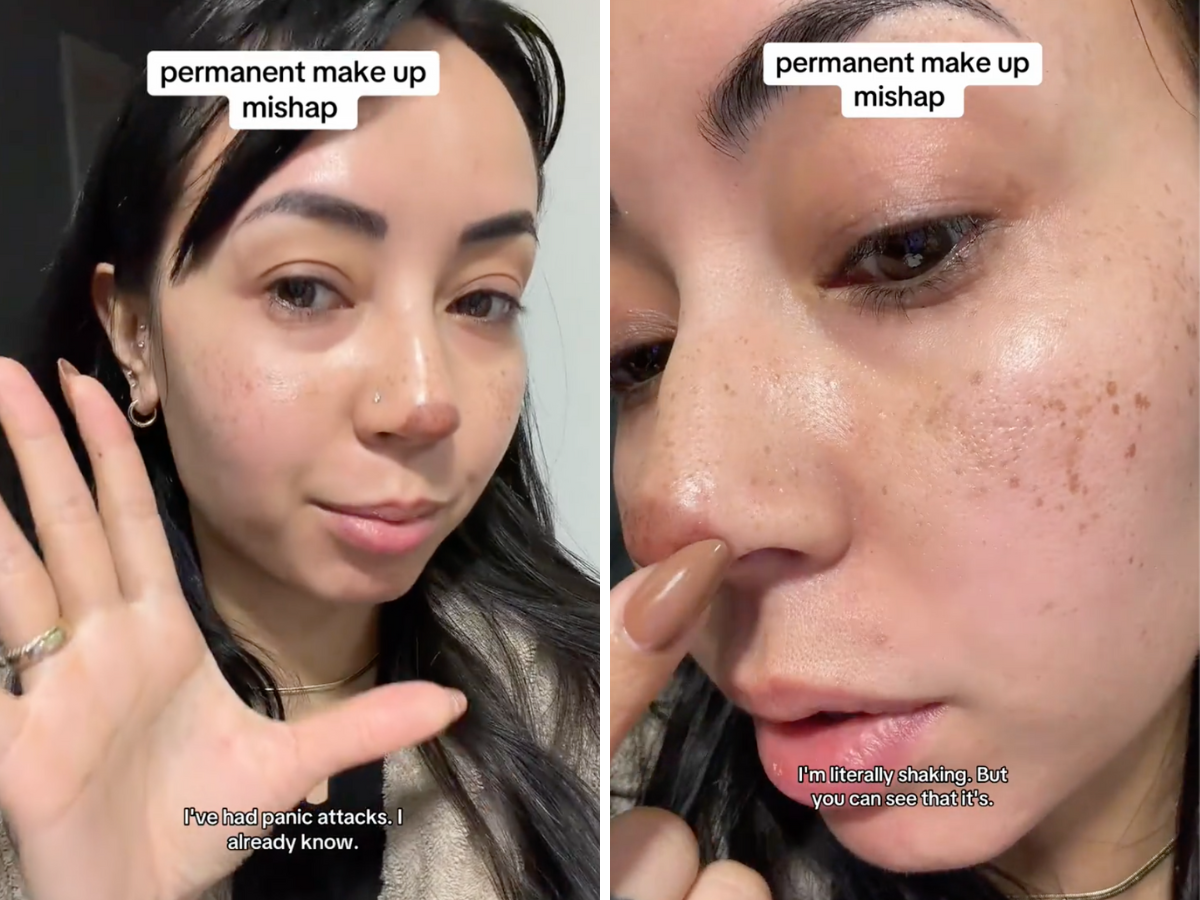 Tatuaggio sul naso: “Non fatelo, ho dovuto usare la lima dei piedi”