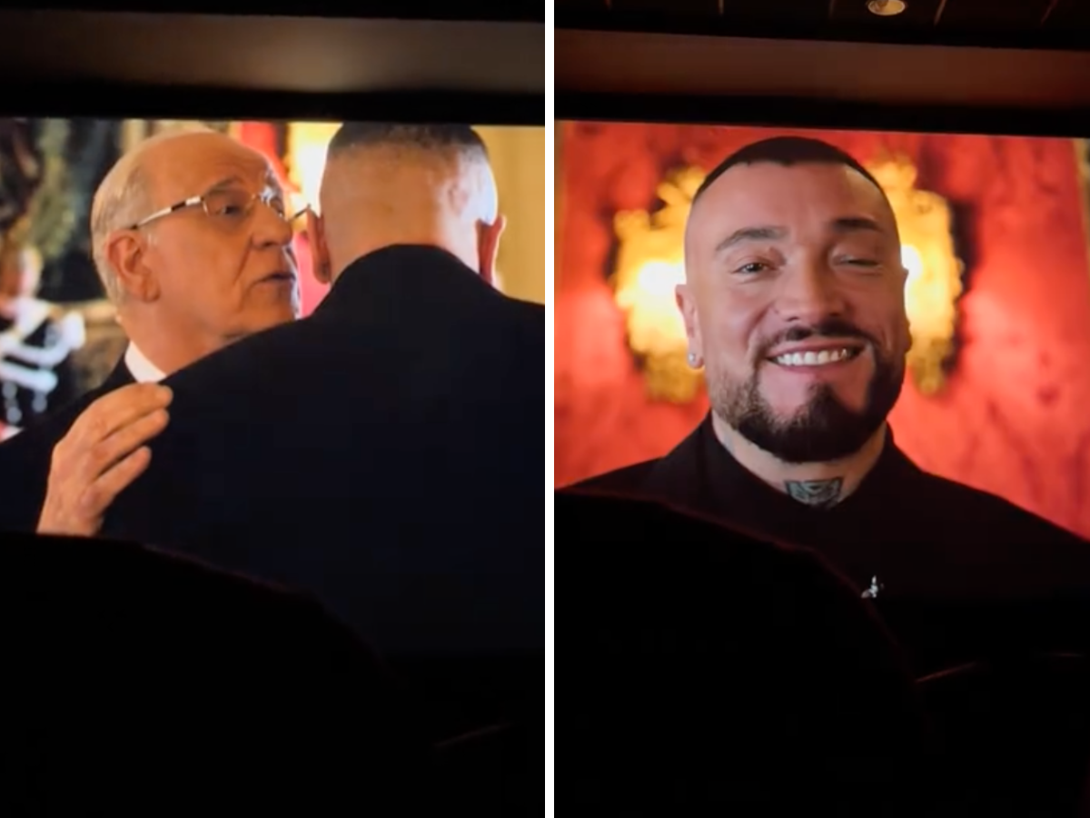 Toni Servillo rappa “Le bimbe piangono” di Guè in “La Grazia”