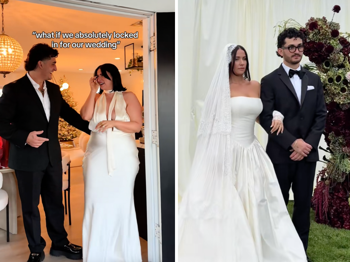 Sposi perdono 44 kg prima delle nozze: la trasformazione incredibile