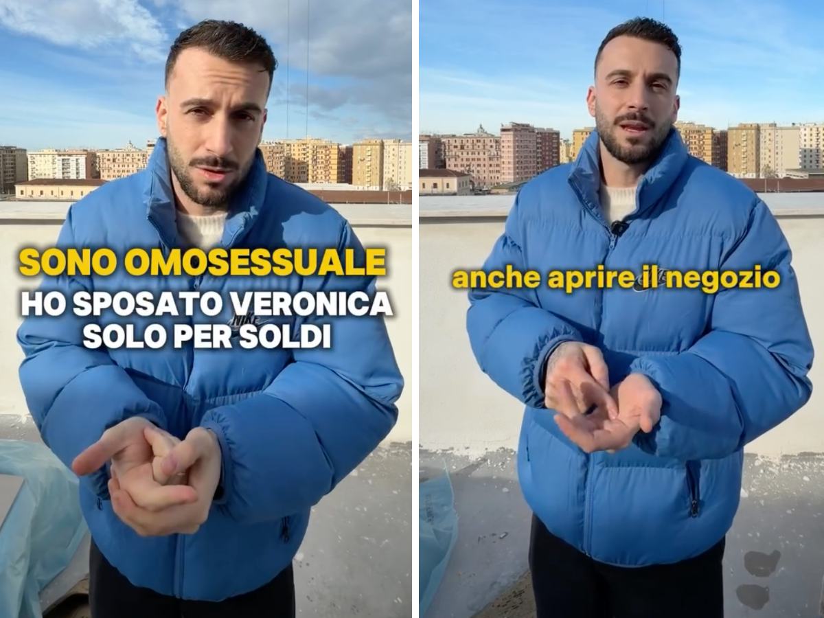 Andreas Muller provoca: “Sono gay, ho sposato Veronica per soldi”