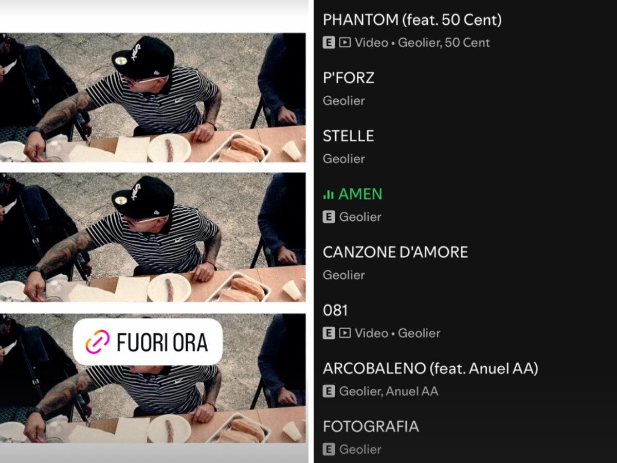 Geolier pubblica “Amen”: il testo e il significato del freestyle