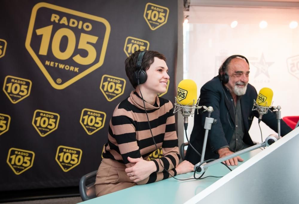 Alessandro Haber e Sara Serraiocco presentano il film “In Viaggio Con Adele” a 105 Friends