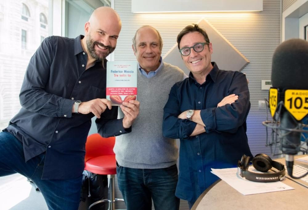 Ai Friends ci è venuto a trovare Federico Moccia, per presentarci il suo ultimo romanzo: “Tre Volte Te”