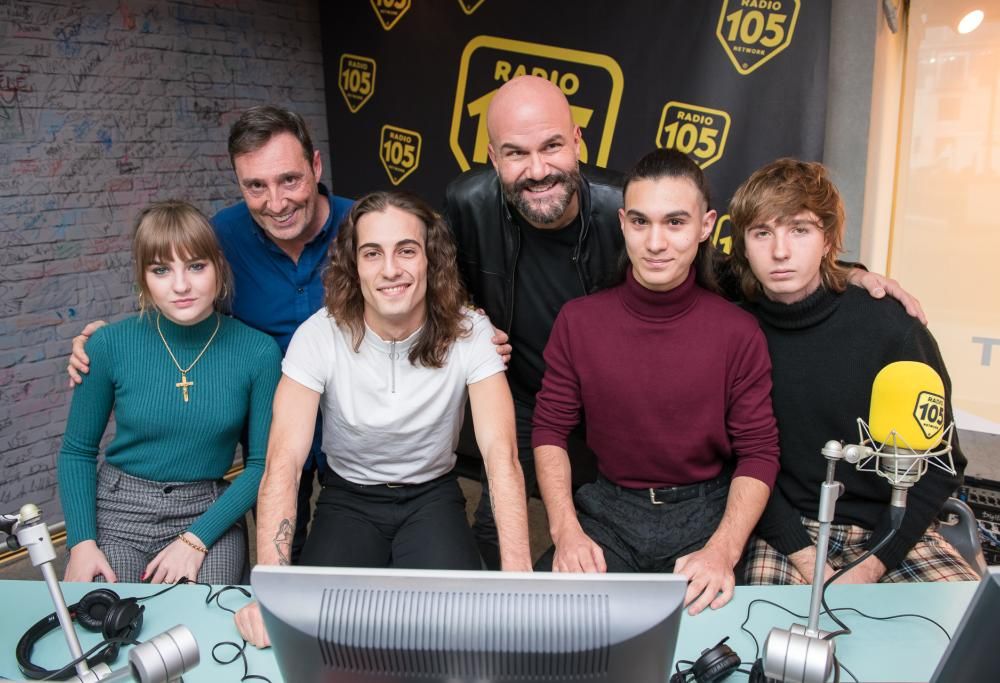 I Måneskin a 105 Friends: “la nostra vita è cambiata molto, siamo noi che siamo rimasti gli stessi”