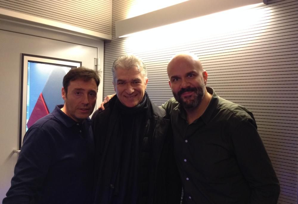 Gioele Dix ospite di Tony e Ross per presentare lo spettacolo teatrale “Il malato immaginario” PT2