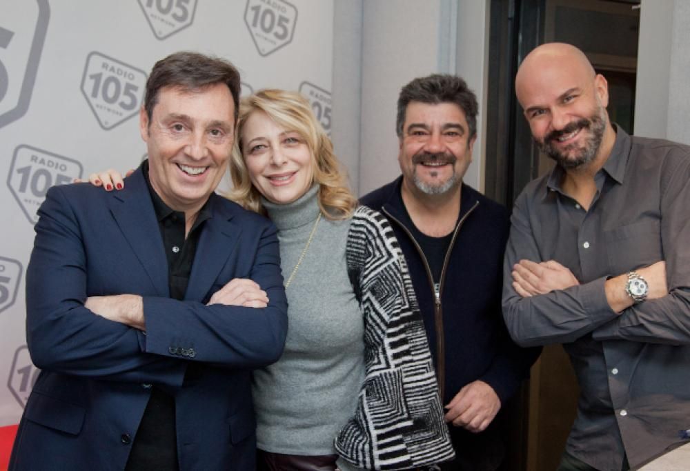 Francesco Pannofino e Emanuela Rossi ospiti di Tony e Ross per lo spettacolo teatrale ” I suoceri albanesi” PT1