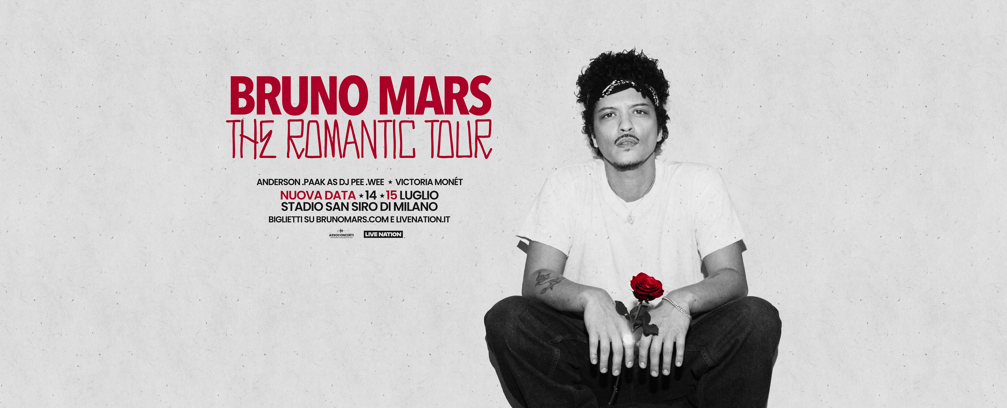 Radio 105 ti porta al concerto di Bruno Mars