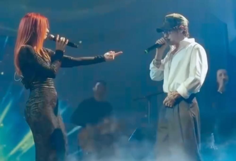 Noemi e Irama insieme a Bologna: il duetto su “Sono solo parole”