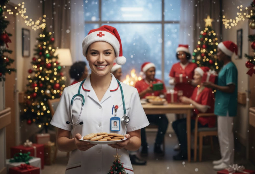 Lavora a Natale per evitare la cena con i suoceri