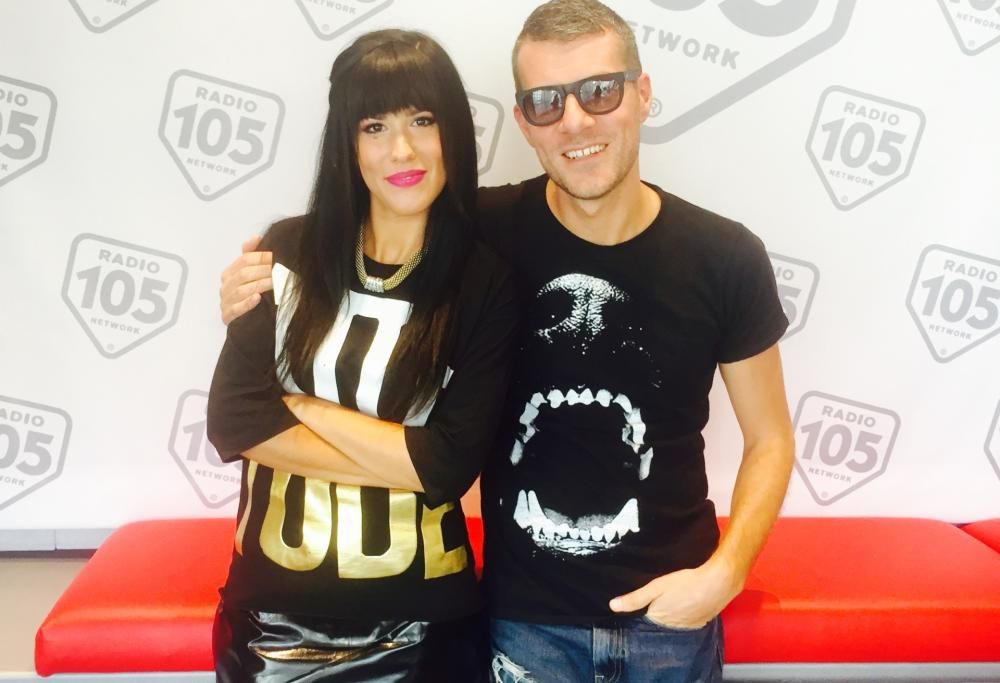 Baby K da Max Brigante con il suo Casaoke