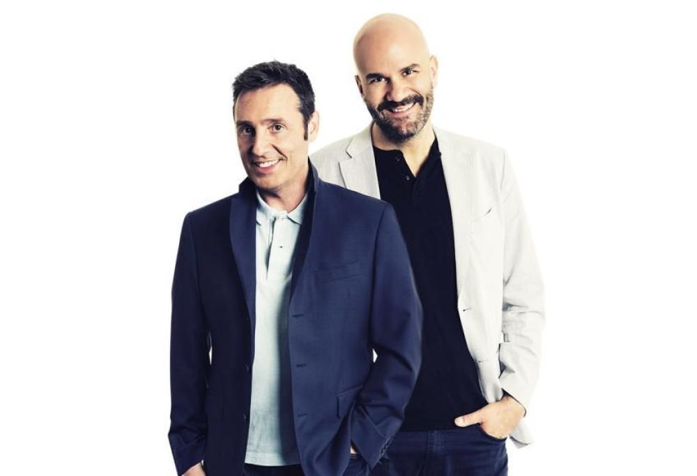 Simone Godano, Fabrizio Bentivoglio e Jasmine Trinca a 105 Friends per la presentazione del film “Croce e delizia”