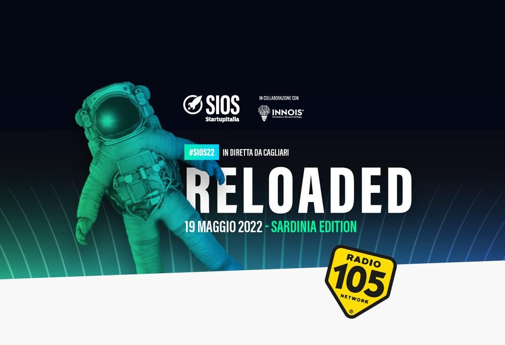 Pronti Alla nuova edizione SIOS22 SARDINIA EDITION – RELOADED? Il 19 maggio a Cagliari l’evento di StartupItalia in collaborazione con INNOIS is Coming!