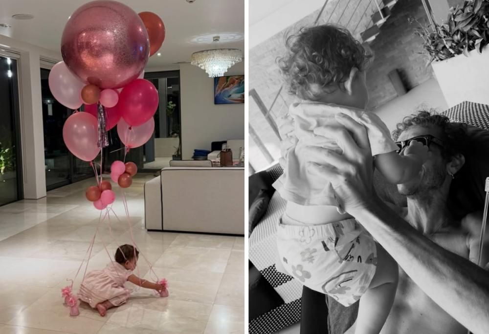 Valentino Rossi e Francesca Sofia: il primo compleanno della figlia