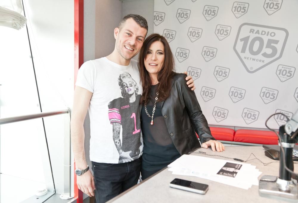 Un bel Casaoke oggi in 105 MI Casa: Paola Turci da Max Brigante
