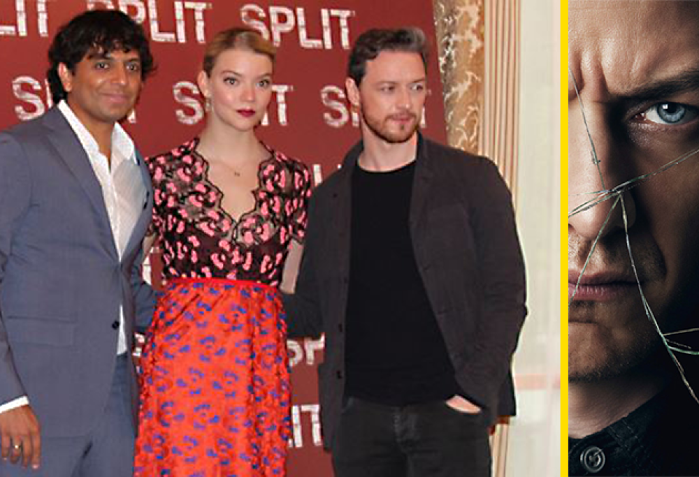 Night Shyamalan, James McAvoy e Anya Taylor-Joy, regista e protagonisti del film “Split” ospiti di Tony e Ross