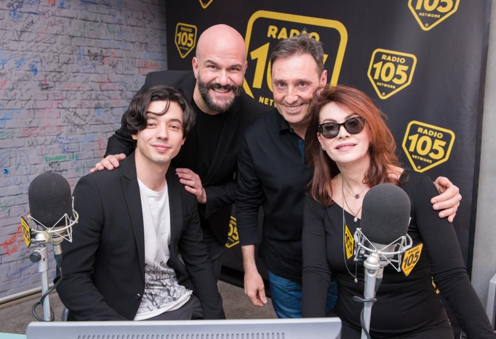 Elena Sofia Ricci e Guglielmo Poggi: i “Tuttofare” ospiti a 105 Friends