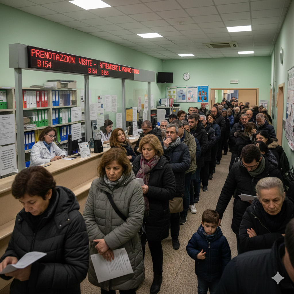 Sanità, oltre 13milioni di italiani rinunciano alle cure