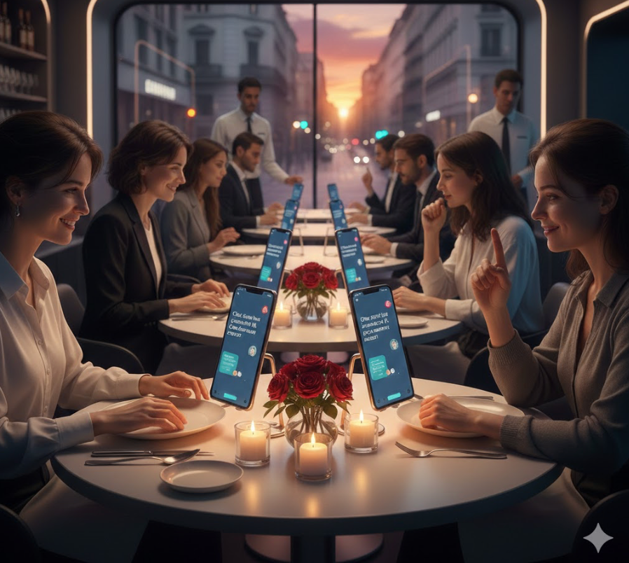 New York, a cena con i chatbot