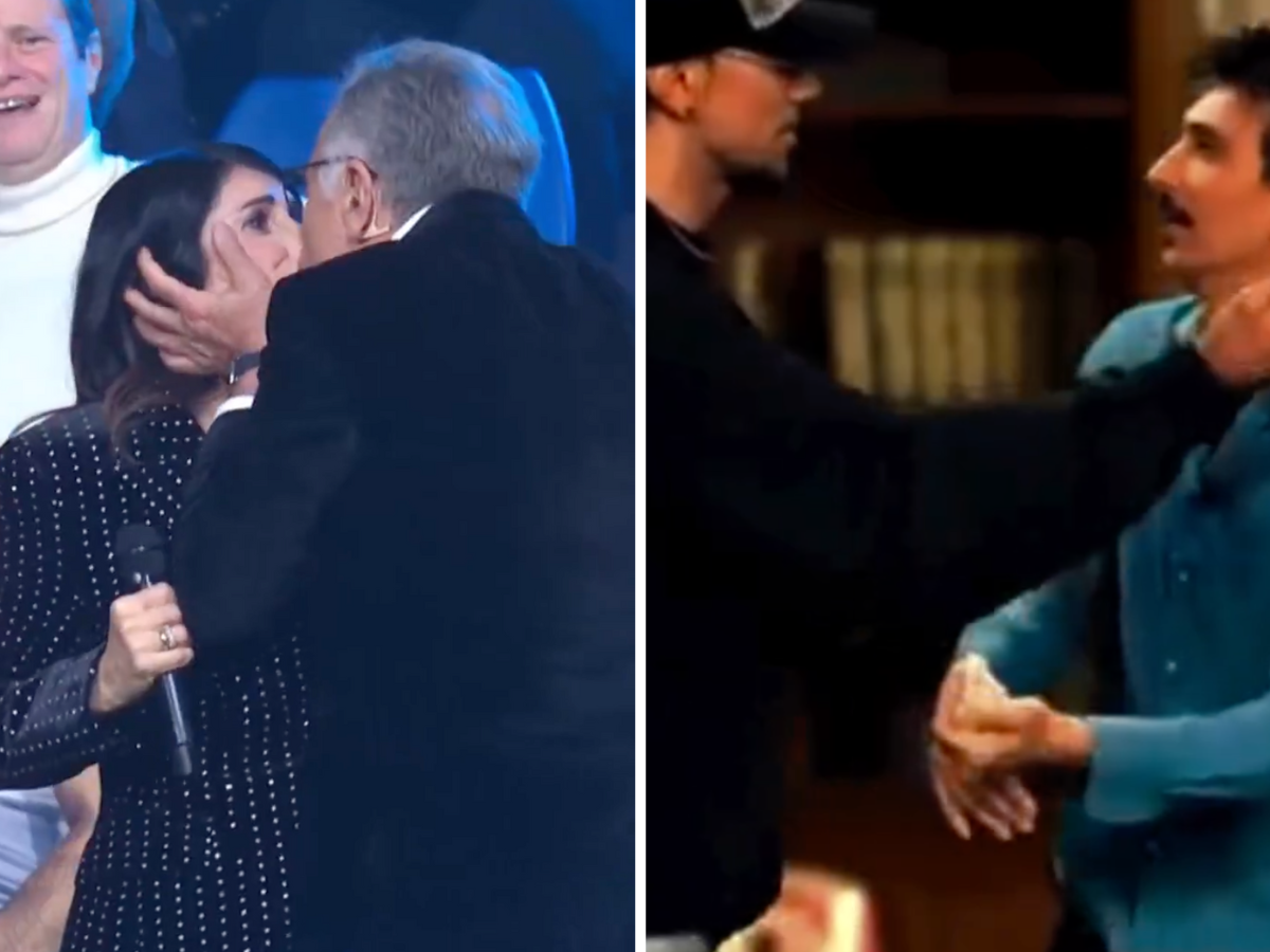 Bonolis bacia Giorgia a “Taratata”, come l’ha presa Emanuel Lo