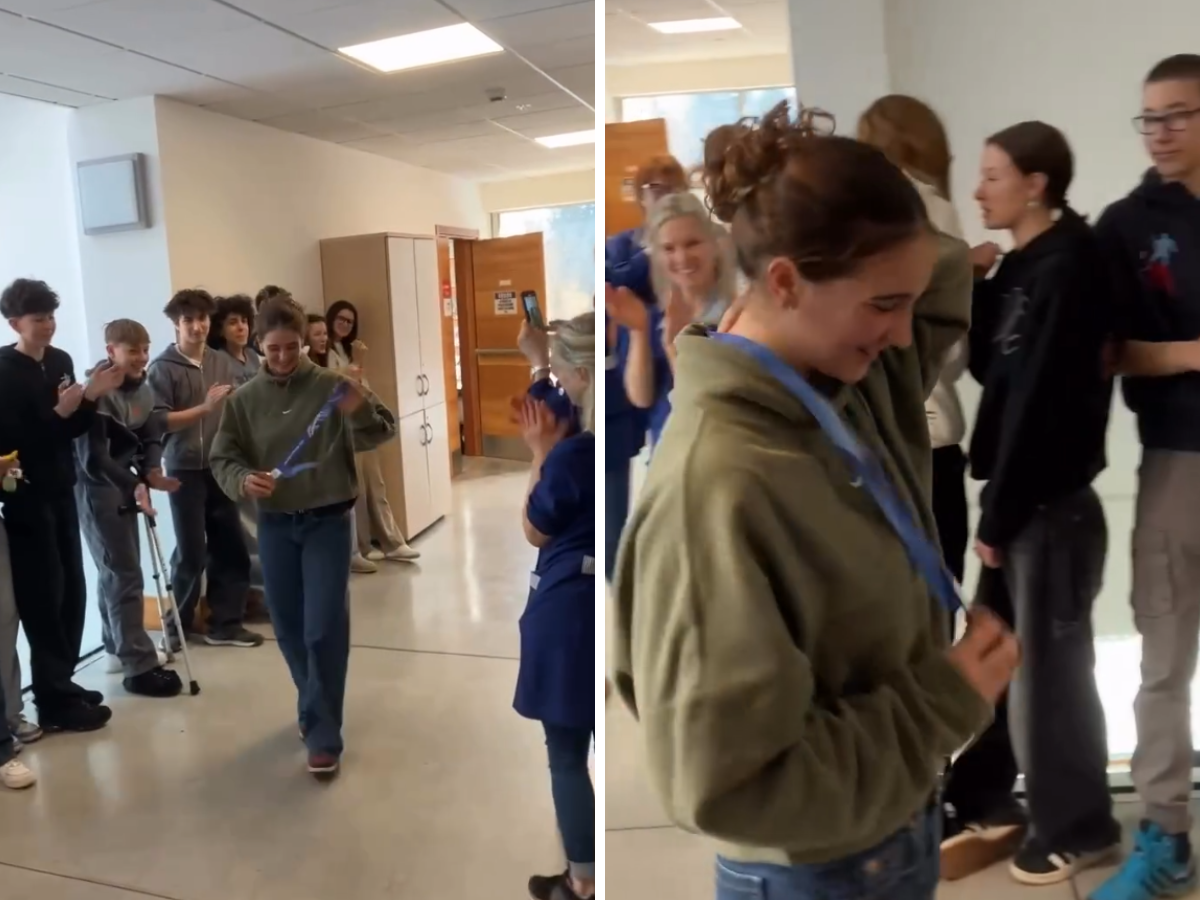 Flora Tabanelli, dal bronzo olimpico alla Maturità: ovazione a scuola