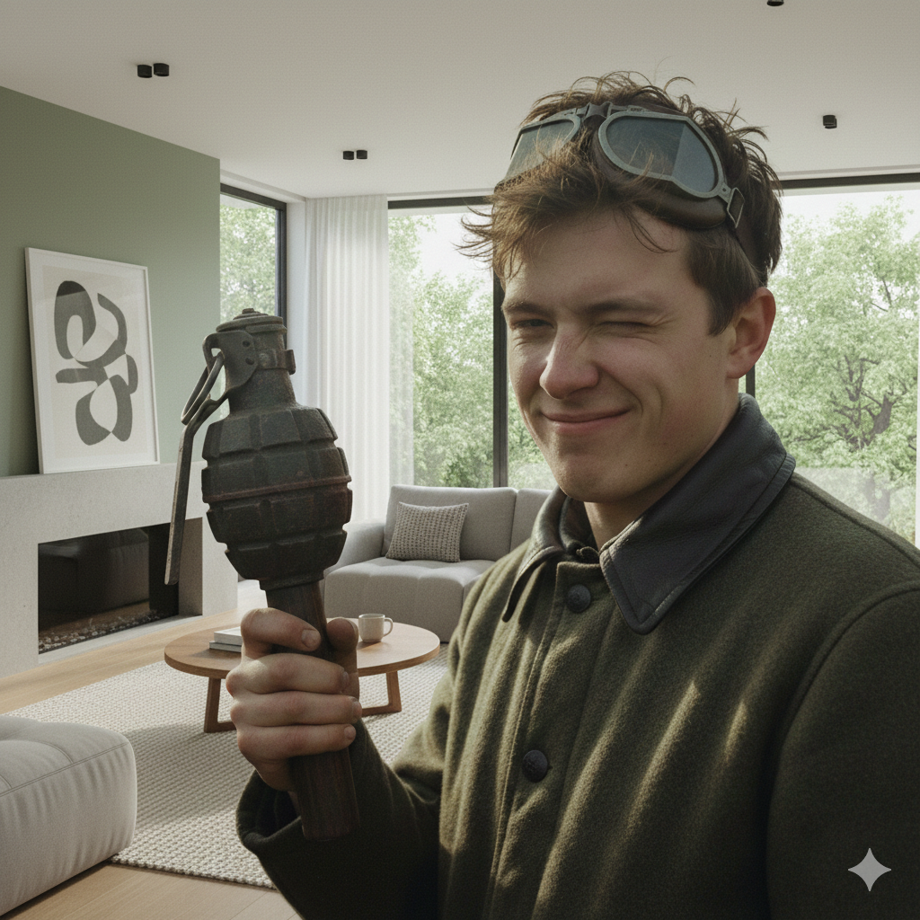 In ospedale con una granata della prima guerra mondiale nel retto