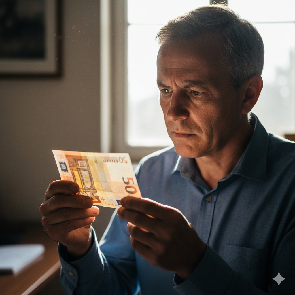 Boom di banconote da 50 euro false, come riconoscerle