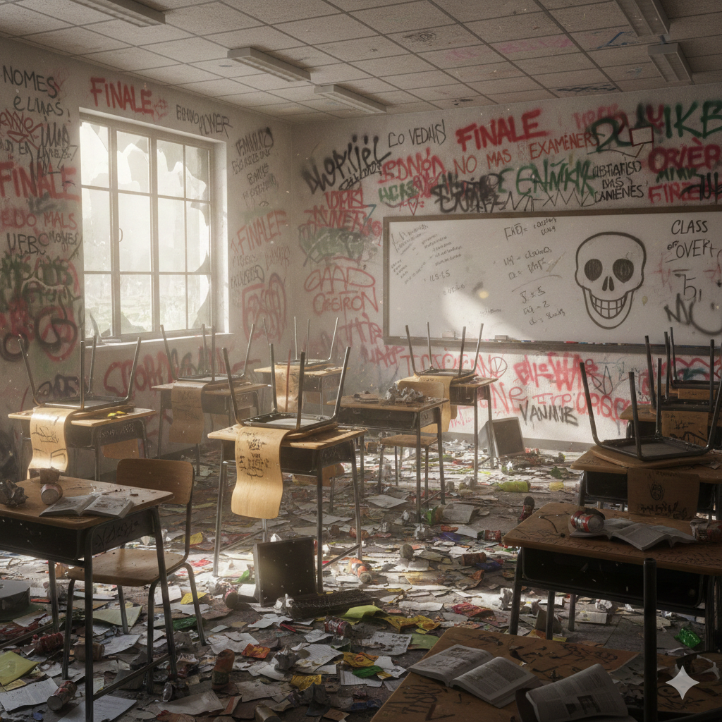 Ministro Valditara, gli studenti devono pulire la classe prima di uscire