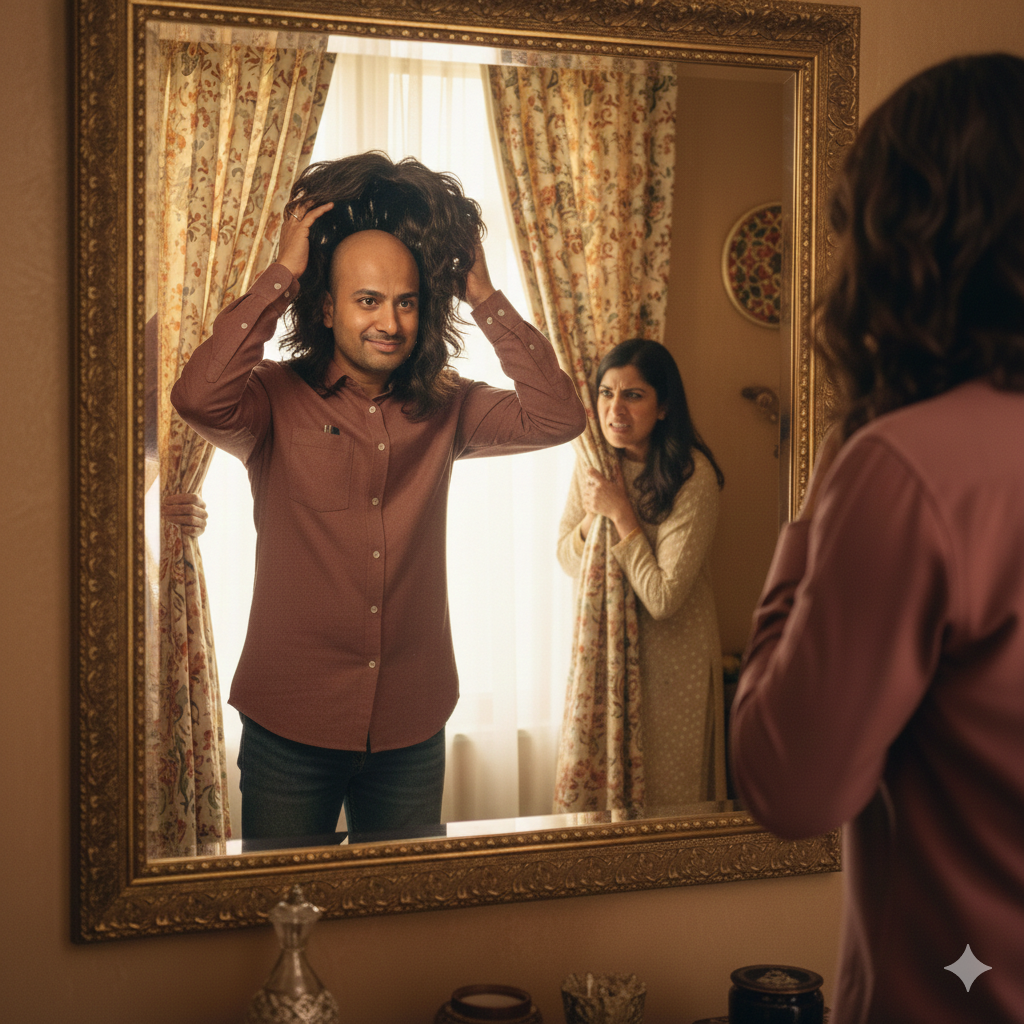 Denuncia il marito per averle nascosto di essere calvo