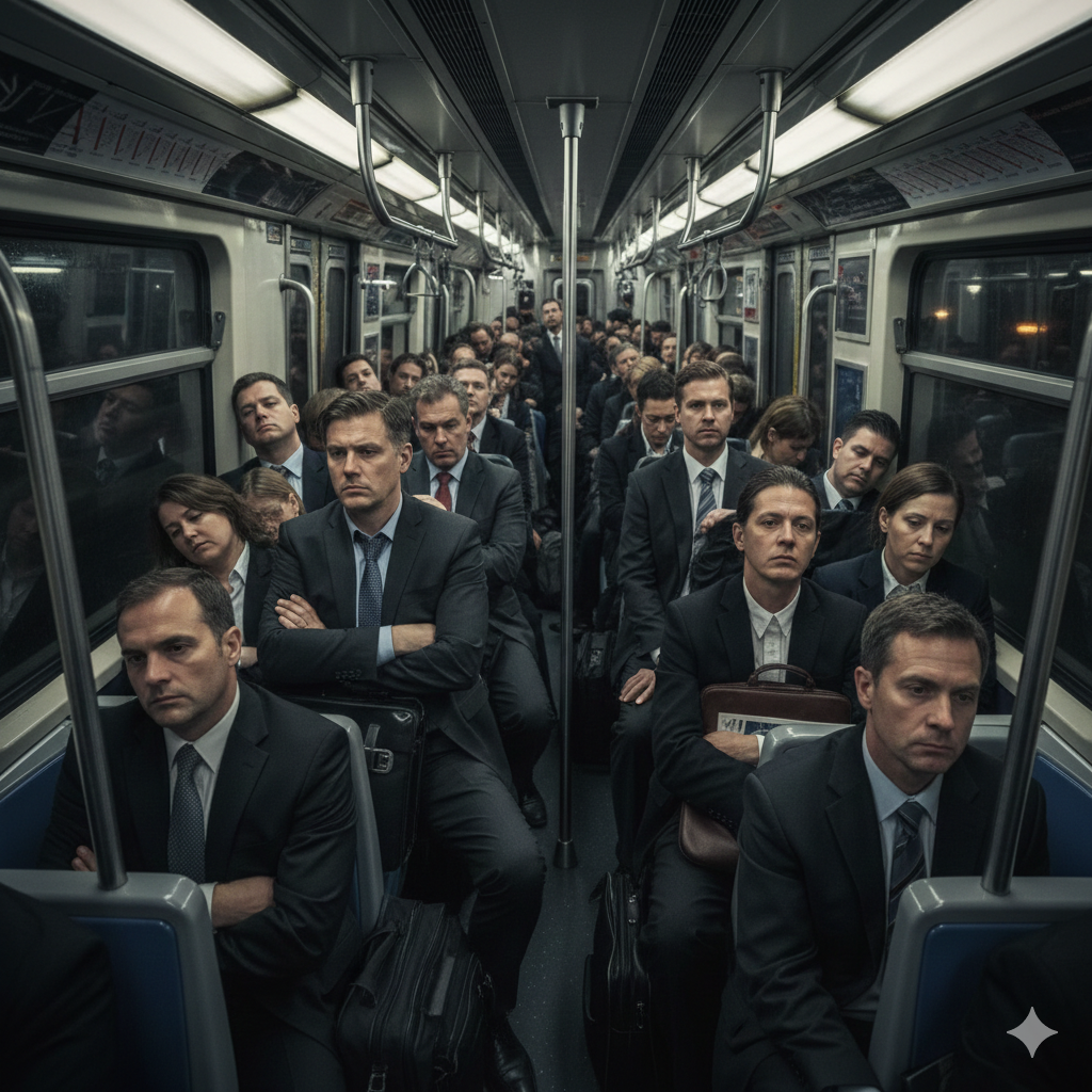 Il momento più duro della giornata è il tragitto casa lavoro