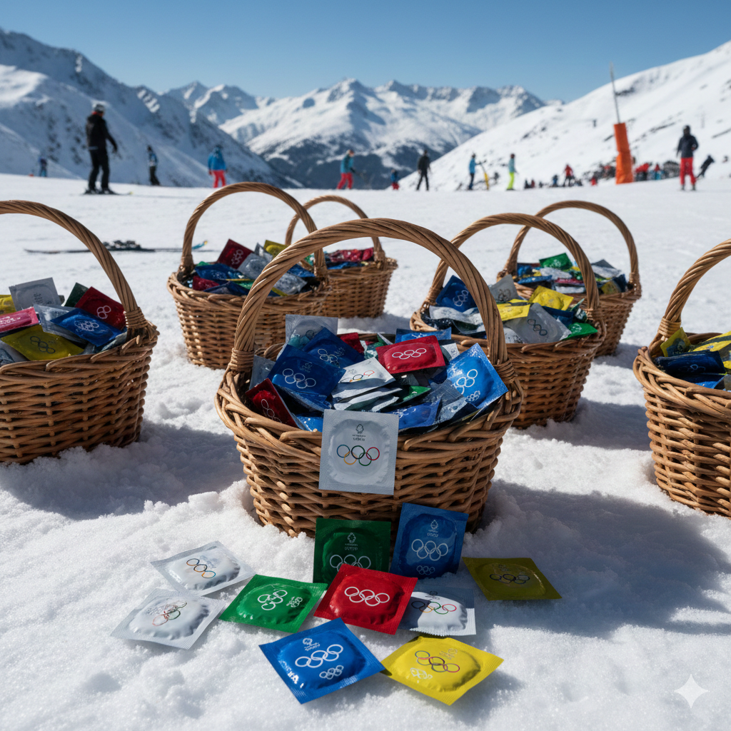 Milano Cortina, preservativi esauriti al Villaggio Olimpico