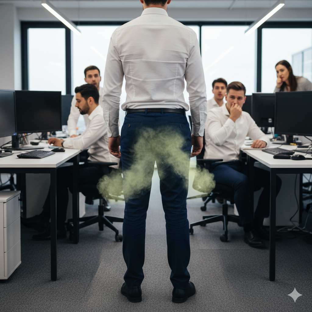 Mutande smart per analizzare le flatulenze