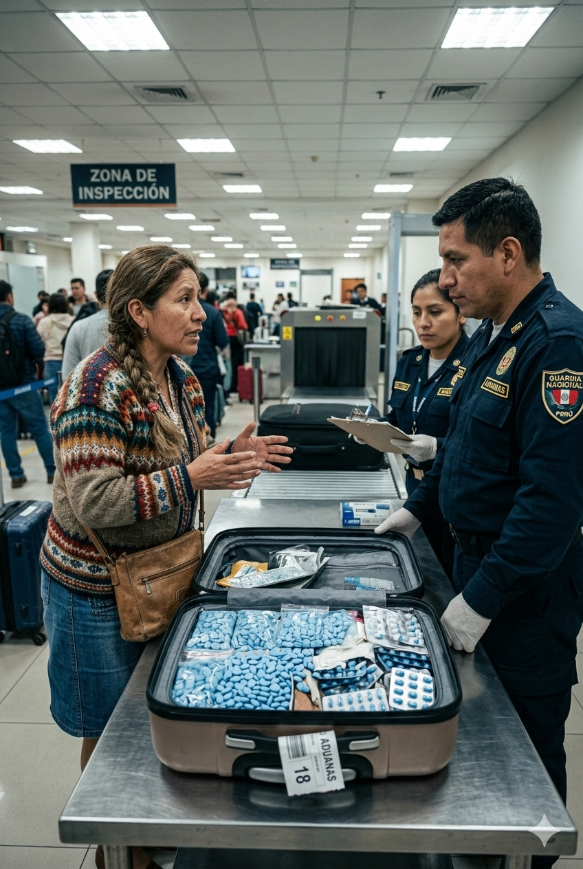 Torino, fermata con 300 pastiglie di Viagra in valigia in aeroporto