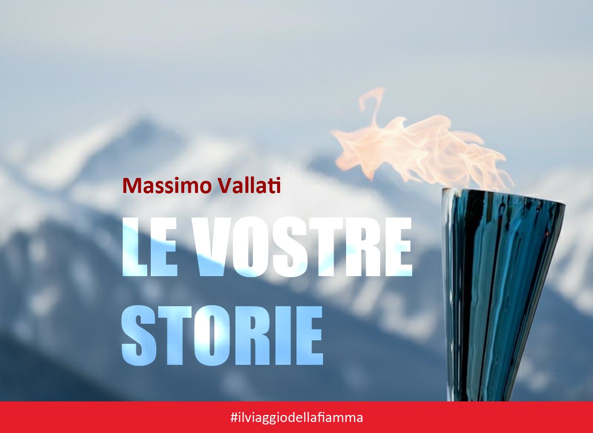 Massimo Vallati tra i protagonisti del Viaggio della Fiamma Olimpica di Milano Cortina 2026