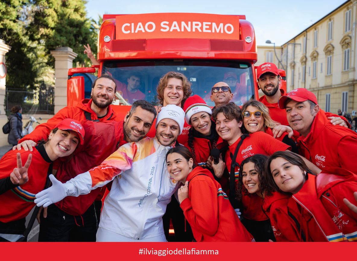 L’esperienza di Dario Micolani tedoforo a Sanremo, la “città della Musica”