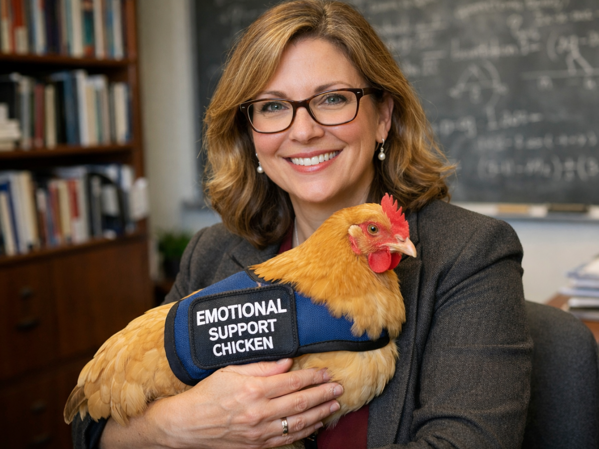 Gallina come supporto emotivo, il docente: “Capisce le emozioni”