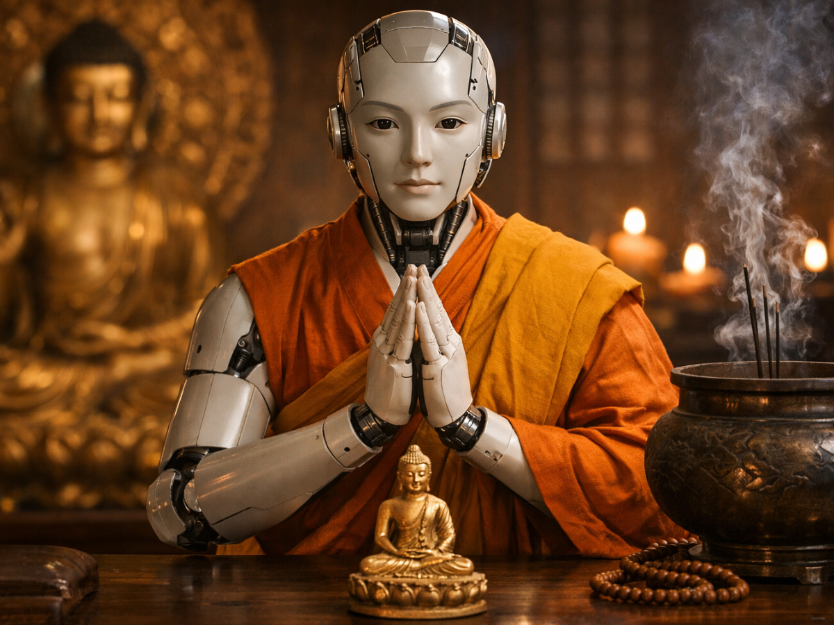 Buddharoid: a Kyoto arriva il robot che diffonde il Buddhismo