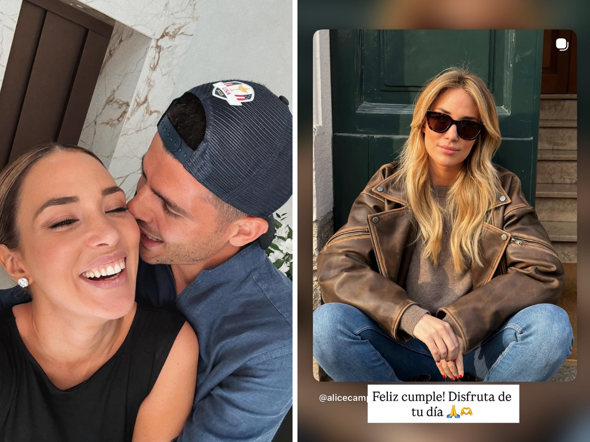 Morata pubblica un messaggio per Alice Campello dopo la rottura