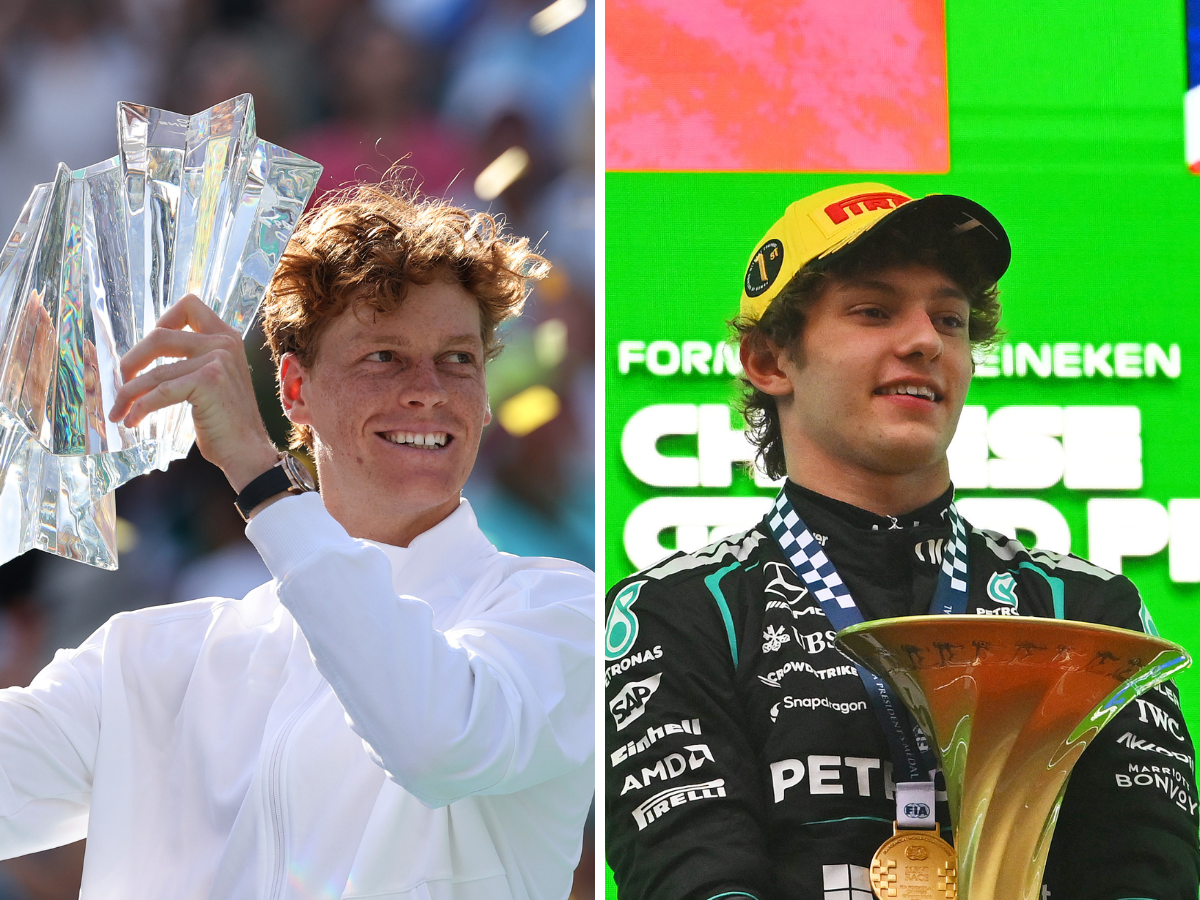 Sinner trionfa a Indian Wells, il messaggio per Kimi Antonelli