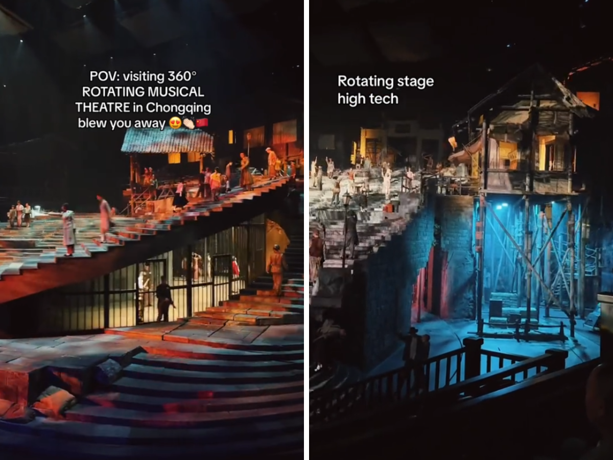 Tutto gira: in Cina esiste un teatro che ruota insieme al pubblico