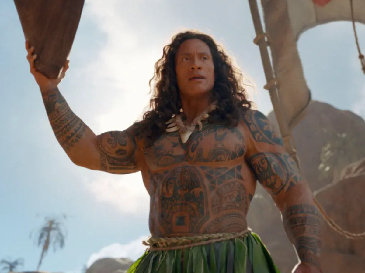 Dwayne Johnson torna nei panni di Maui: il trailer di “Oceania”