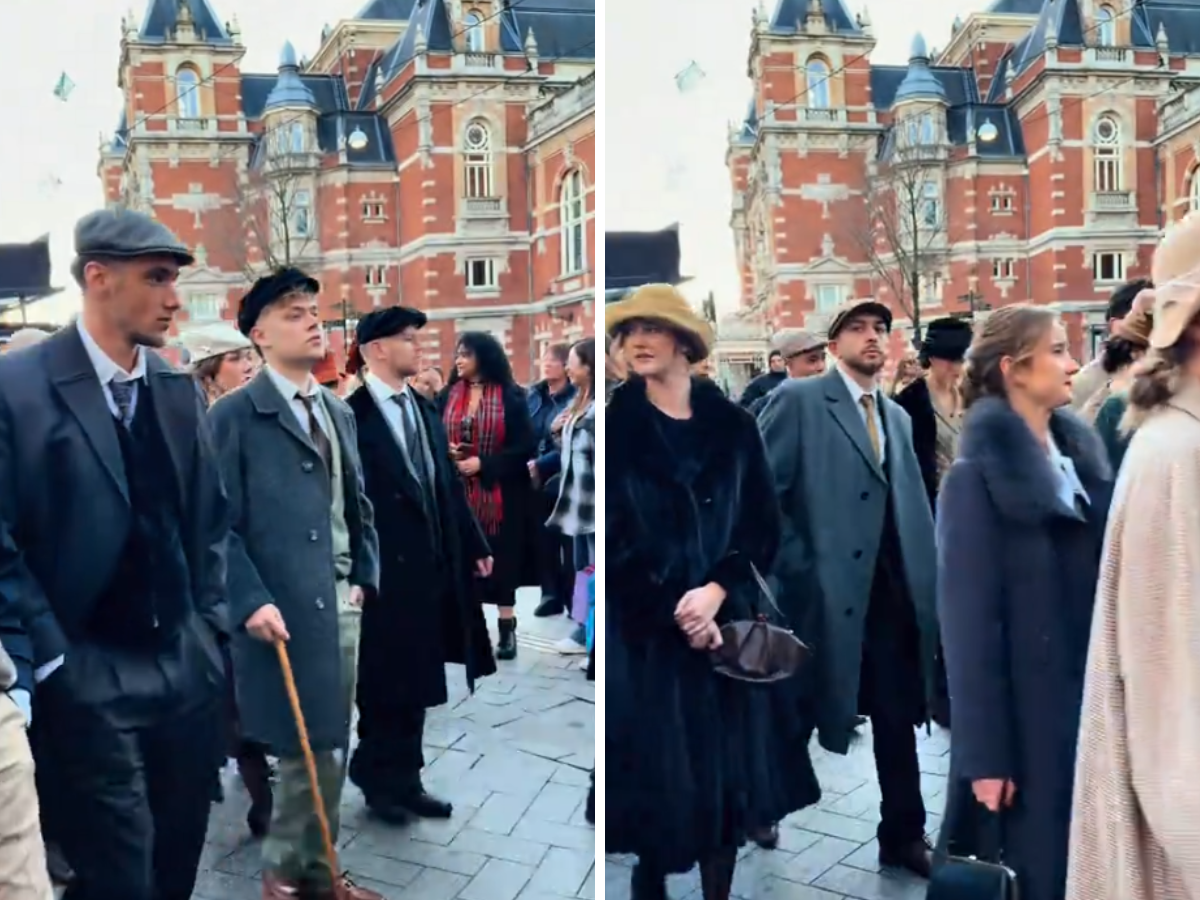 Amsterdam trasformata in un set a cielo aperto per “Peaky Blinders”