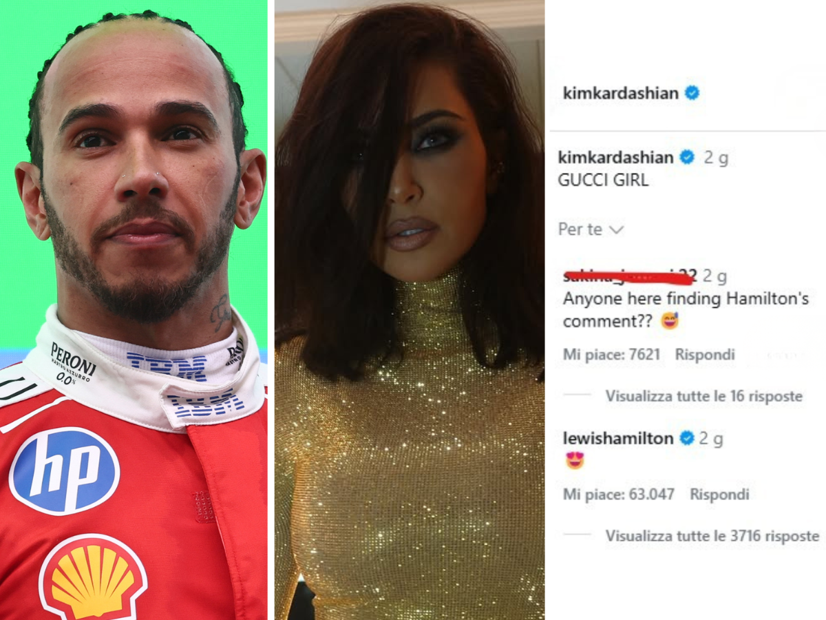 Lewis Hamilton e Kim Kardashian: quel cuore su Instagram dice tutto