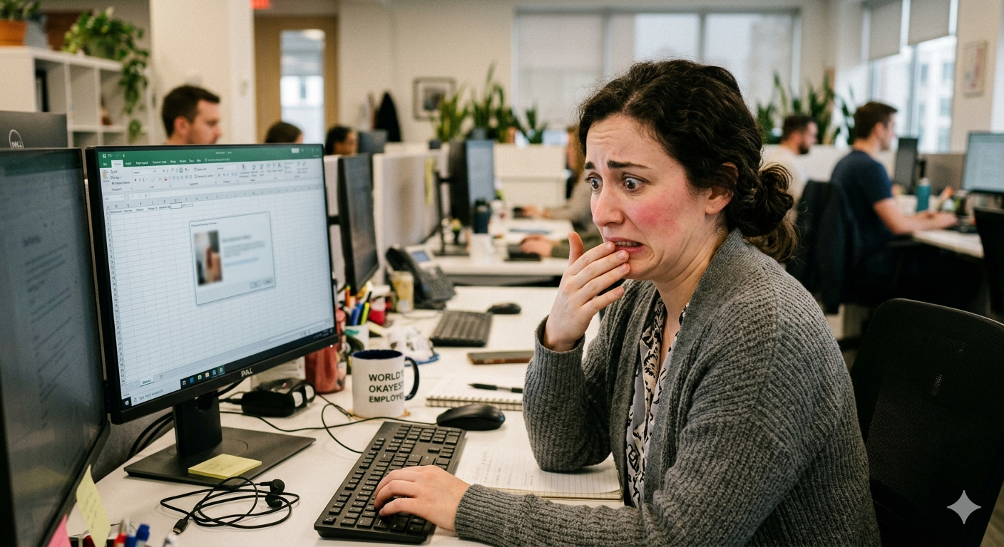 Manda un file powerpoint alla collega ma era un video porno: licenziato