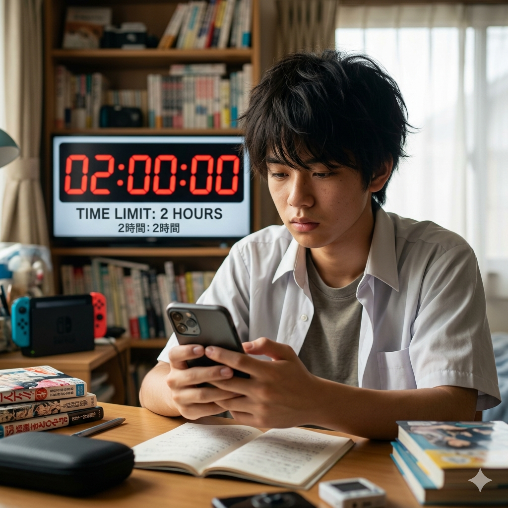 Giappone: lo smartphone si potrà usare solo per 2 ore al giorno