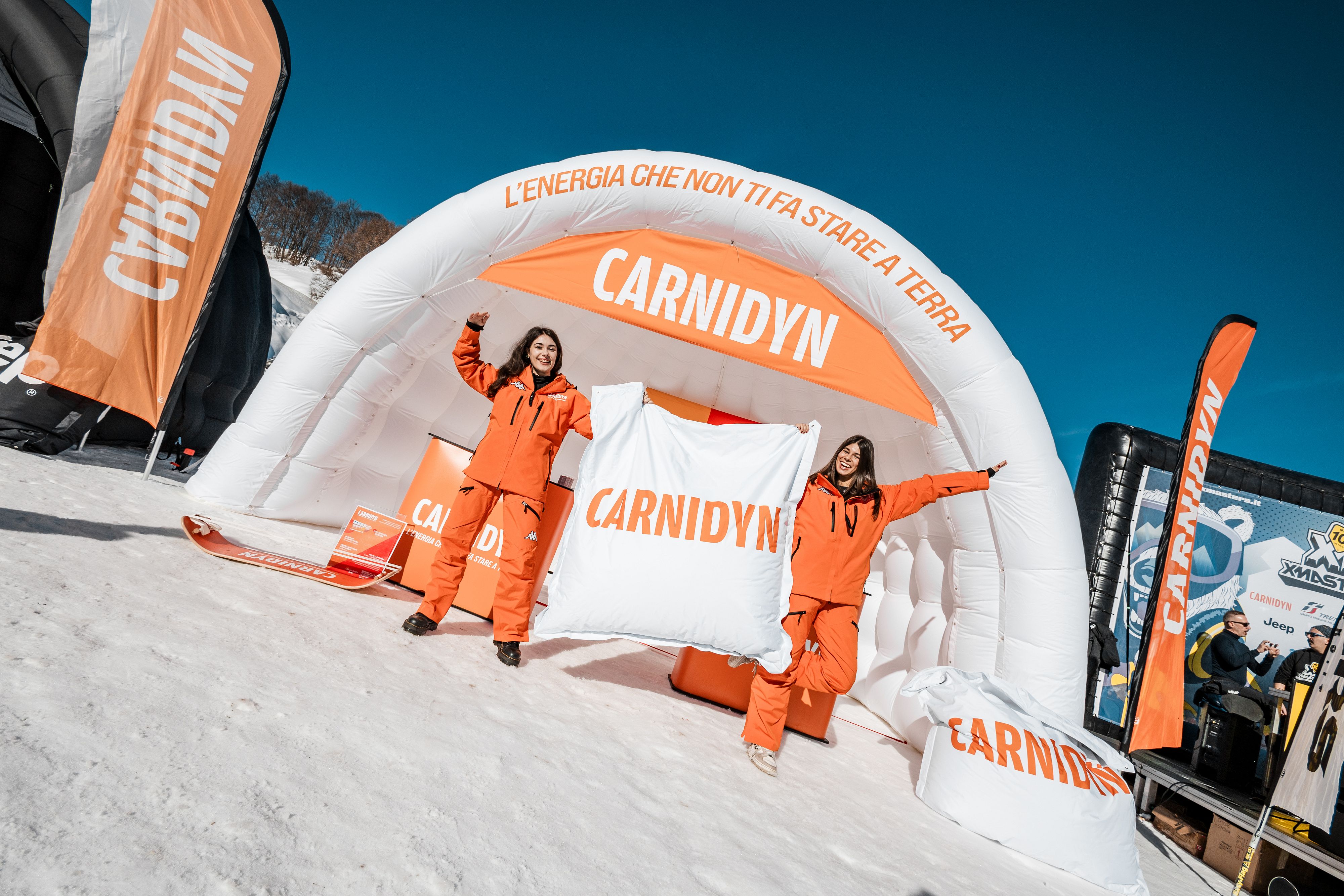 La dose di ENERGIA EXTRA di CARNIDYN al 105XMASTERS WINTER TOUR