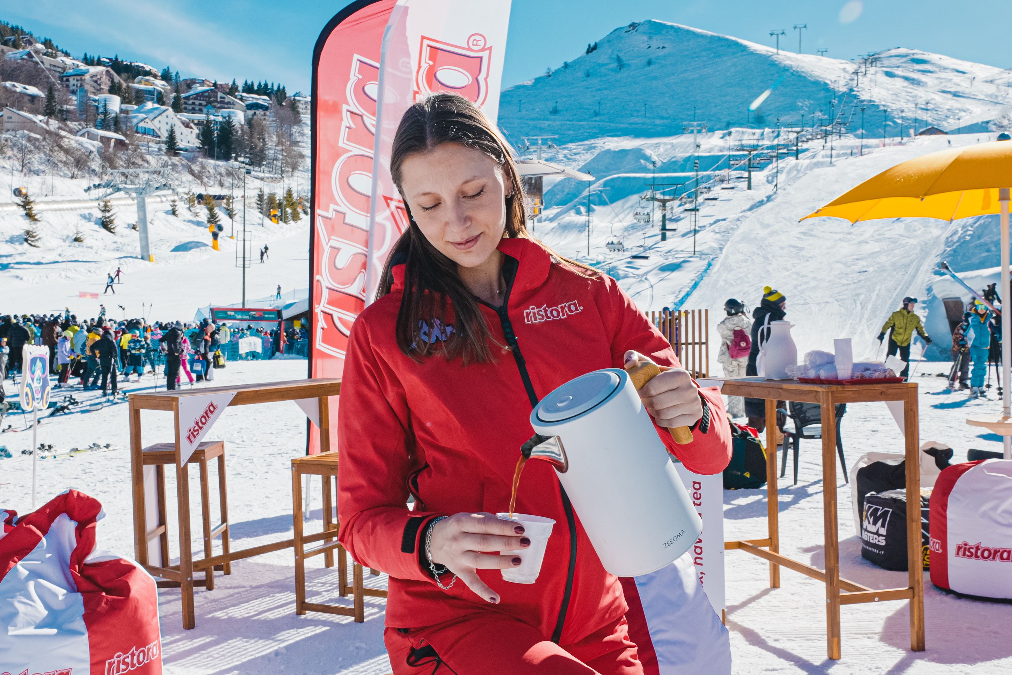 I migliori MOMENTI di RELAX con RISTORA al 105XMASTERS WINTER TOUR