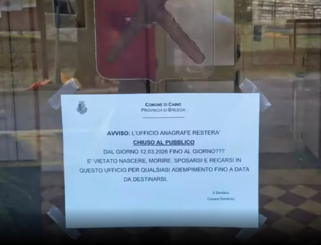 Vietato nascere, morire e sposarsi causa chiusura ufficio anagrafe