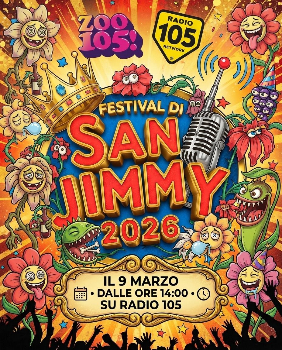 San Jimmy 2026, torna il festival più irriverente di sempre!